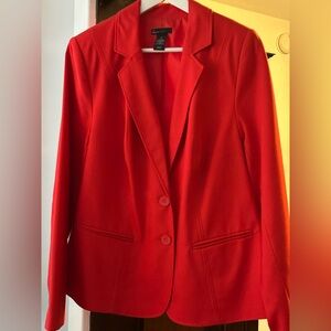 Lane Bryant Bold Red Blazer